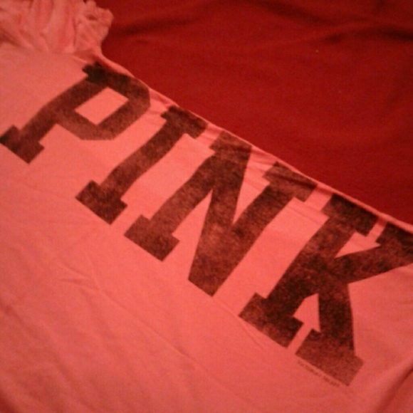 PINK Victoria's Secret Size small vneck tshirt - Picture 3 of 3