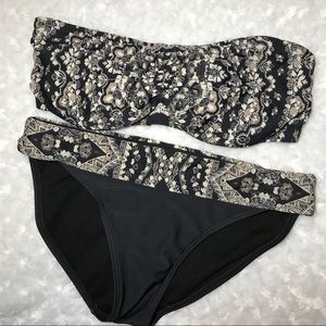 Athleta Bikini Floral Design