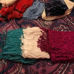 Fringe Drape Scarf Bundle