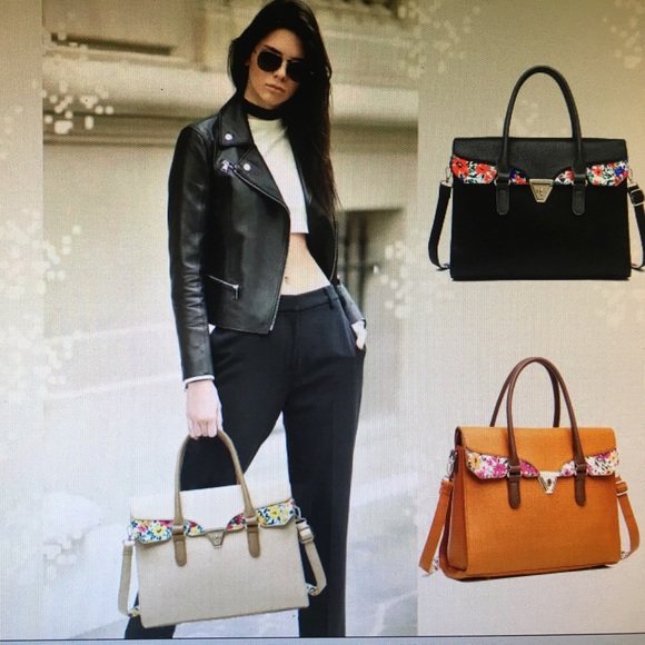 Persephovlie beautifully structured Satchel Bag - Picture 1 of 6