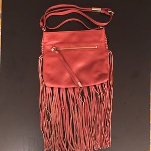 Foley + Corinna Sascha Fringe Crossbody Bag