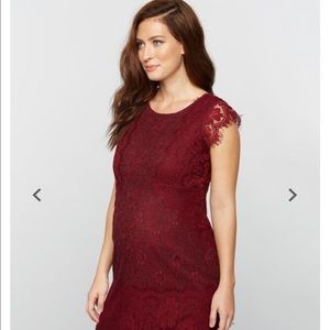 Maternity lace dress