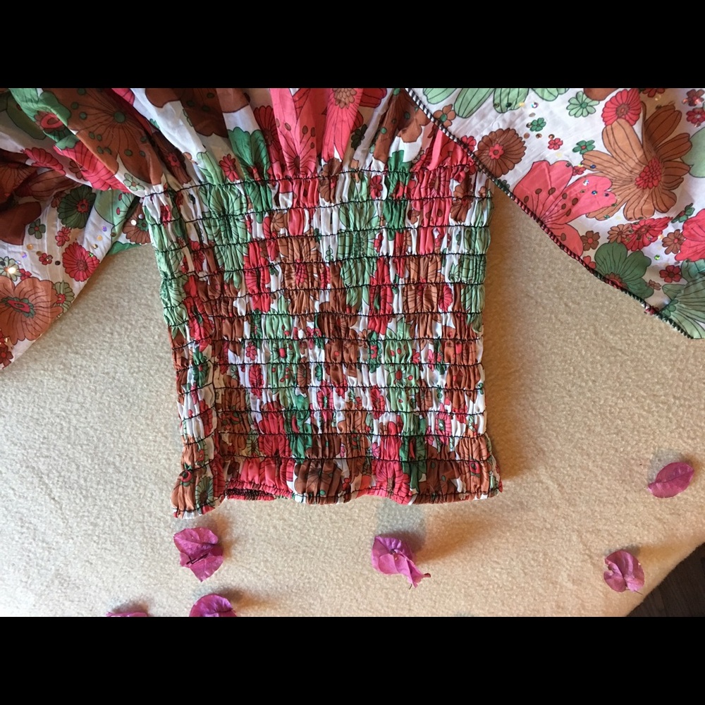 🌴$10 SALE🔥 Sexy Summer Dress. Flowy Strapless. - Picture 4 of 4