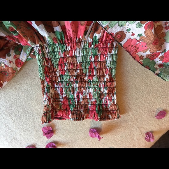 🌴$10 SALE🔥 Sexy Summer Dress. Flowy Strapless. - Picture 4 of 4