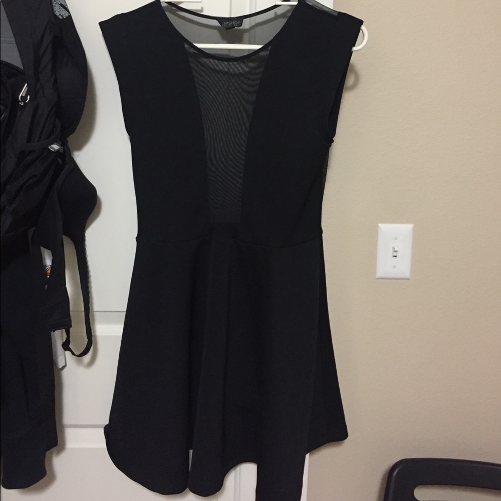 Topshop black dress