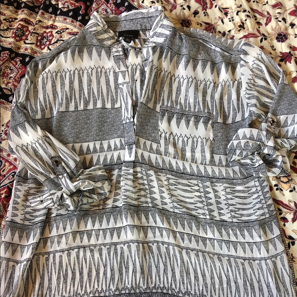 Flowy Sheer Top from Tobi