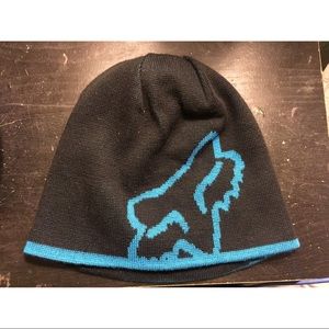 Fox reversible beanie