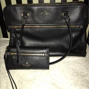 Kate Spade matching tote and wallet