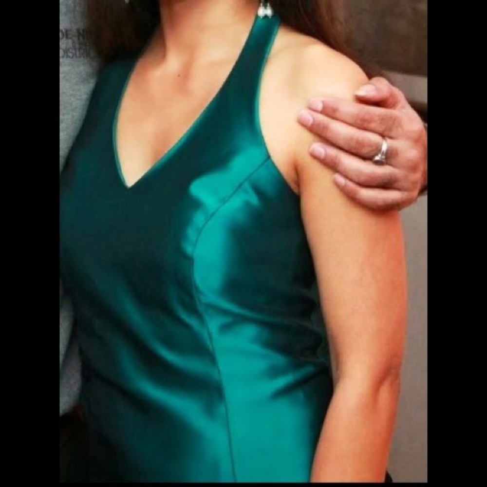 Like new! David's Bridal halter dressy top!