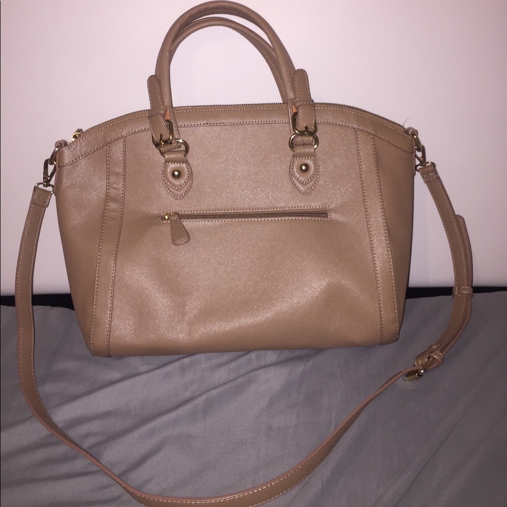 Large Genuine leather Italian satchel