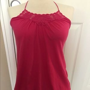 Gap crochet halter top
