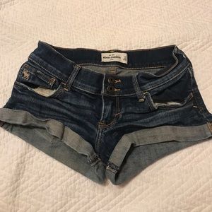 Abercrombie kids jean shorts
