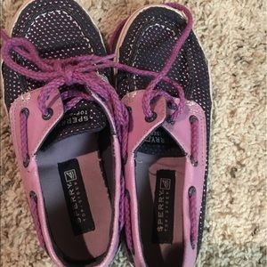 Girls Sperry shoes size 1