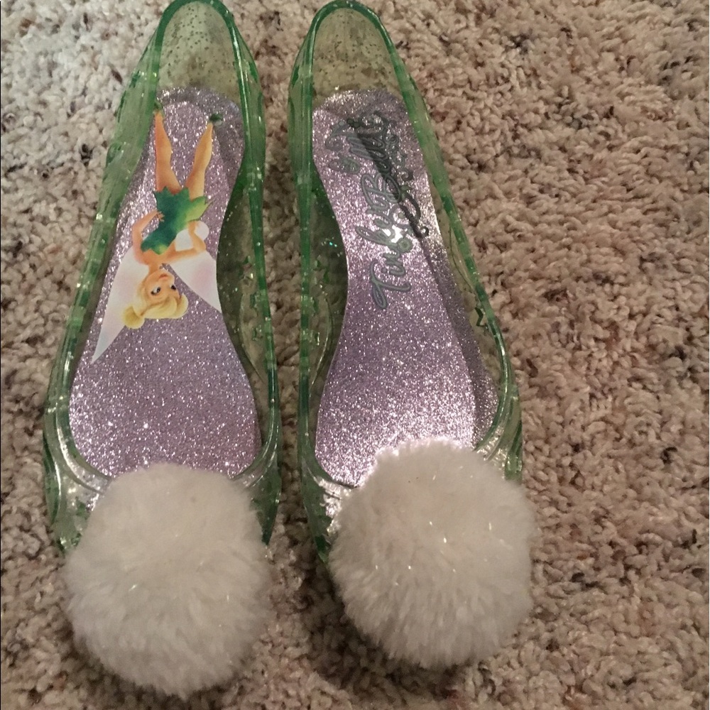 Disney Tinkerbell dress up shoes size 13