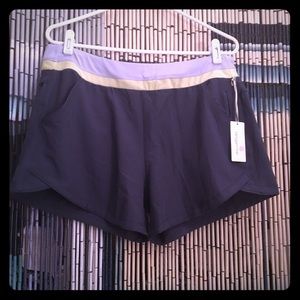 NWT Tangerine athletic shorts slate grey