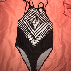 One piece bathing suit