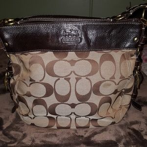 Authentic Signature Coach Purse