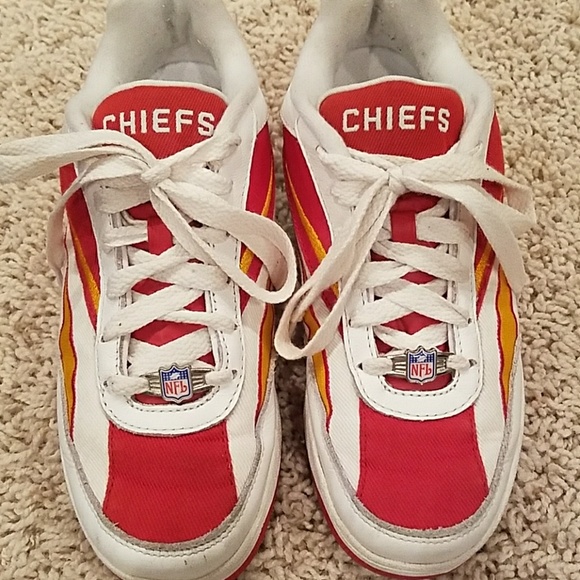 NFL Shoes | Kansas City Chief Shoes Sz 65 Mens 8 Womens | Poshmark
