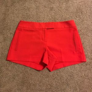 Express dress shorts salmon