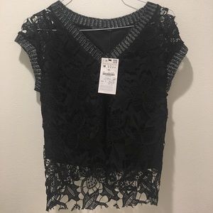 Zara lace Blouse
