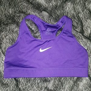 Nike purple sports bra