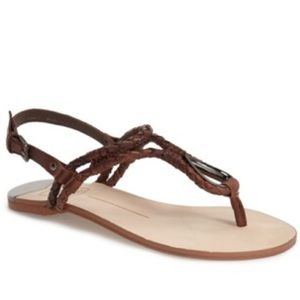 New! 🎉 Dolce Vita Dixin flat Sandal brown size 8
