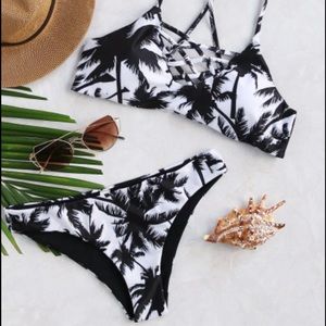 Palm Tree 🌴  Print Bikini Set