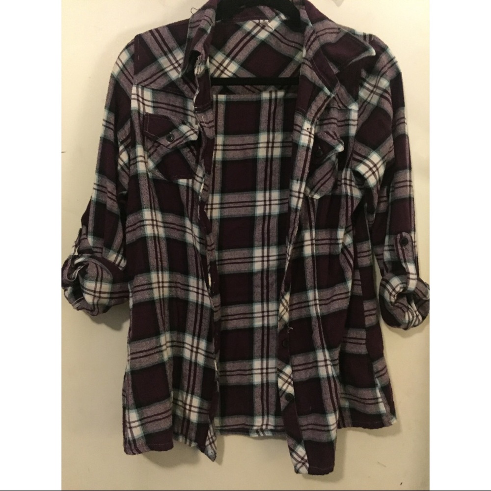Purple flannel