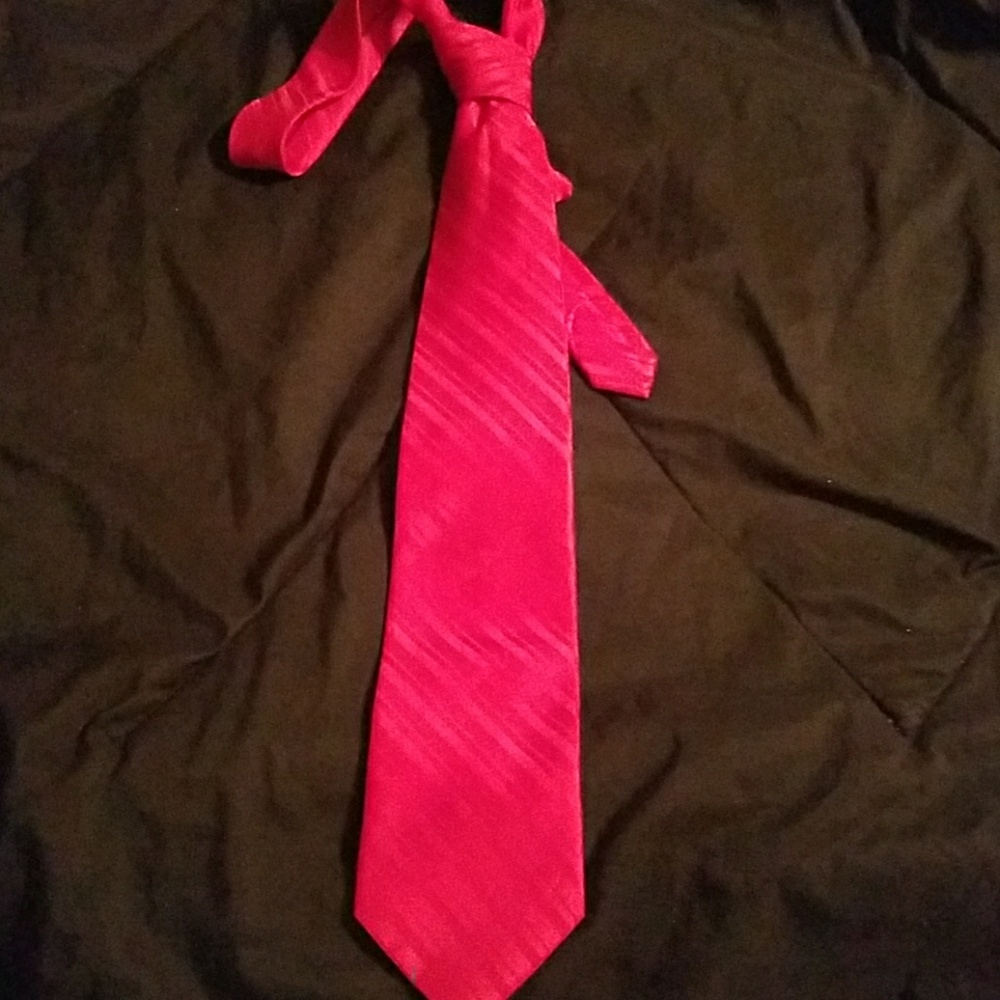 Red tie