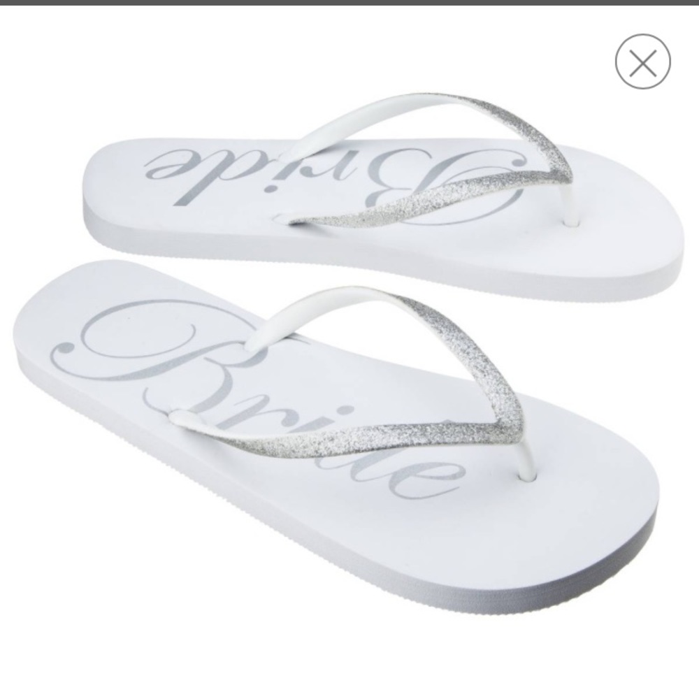 BRIDE FLIP FLOPS