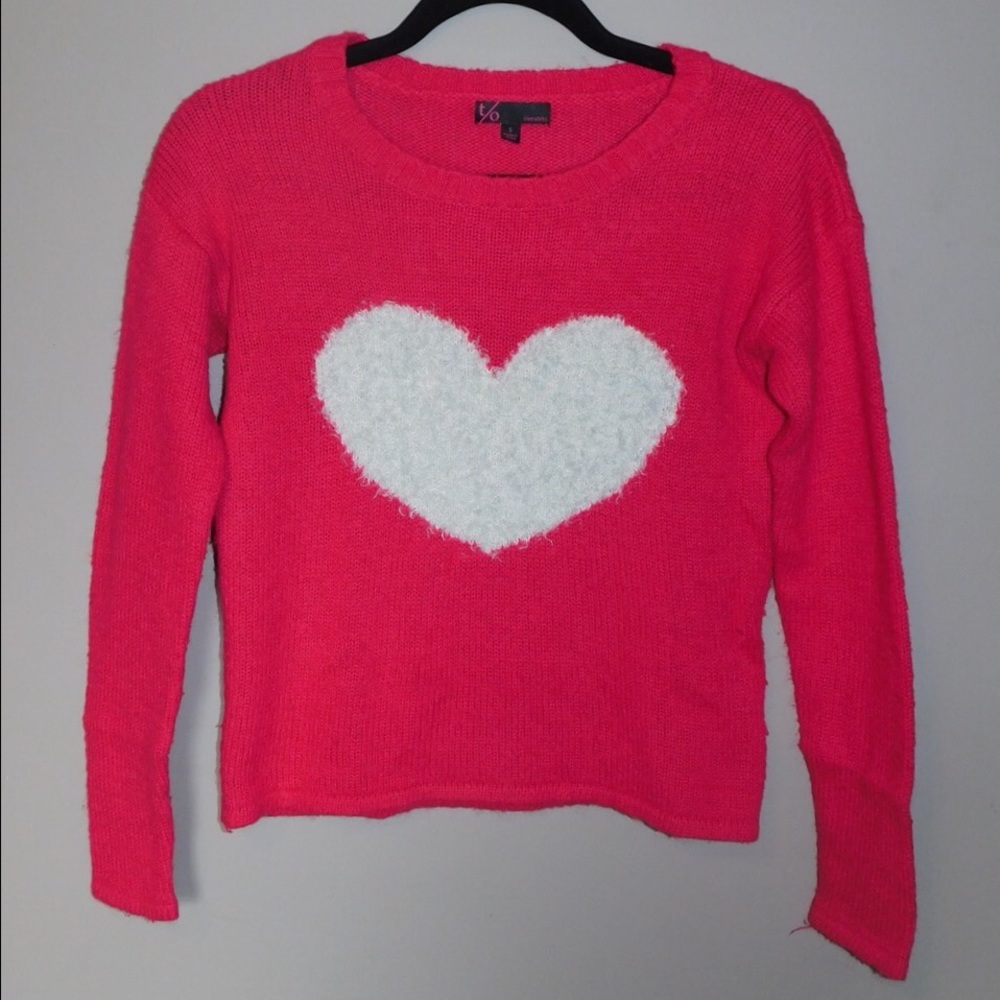 T/O Pink Sweater