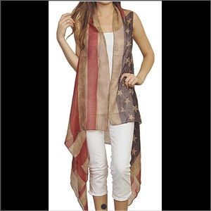 American Flag Kimono