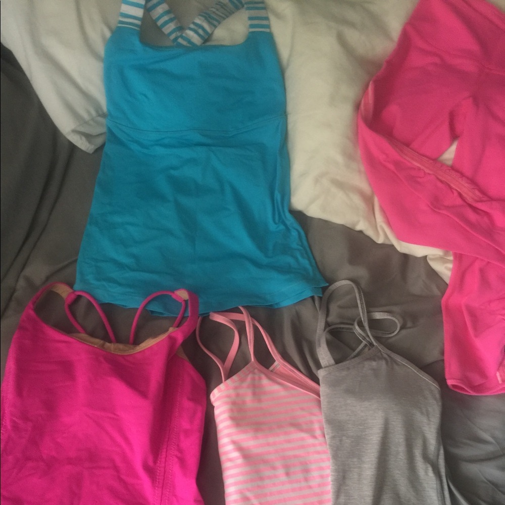 Lululemon tanks! Must go!
