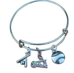 St. Louis Cardinals Bangle, Cardinals Jewelry
