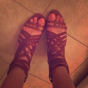 Brown Strappy Sandal
