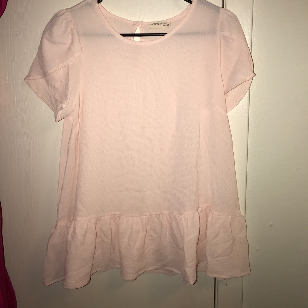 22nd peplum shirt