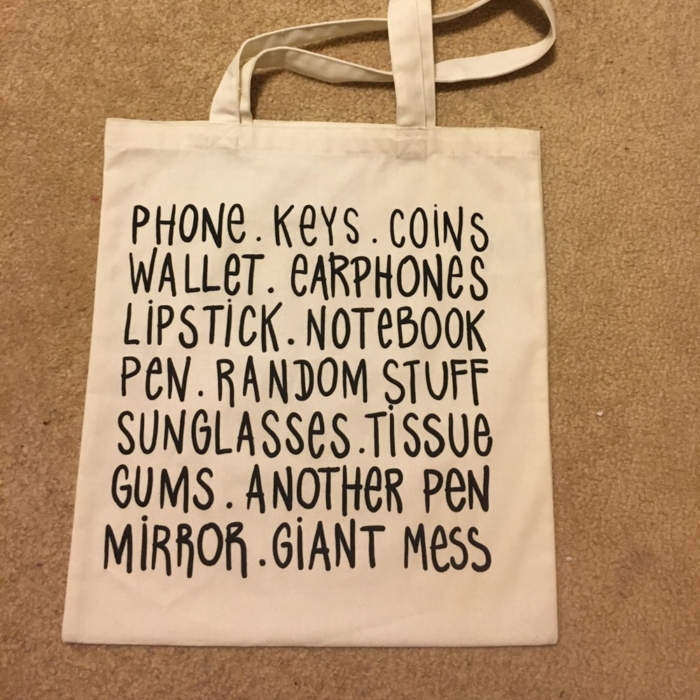 New Cute Canvas Tote Bag