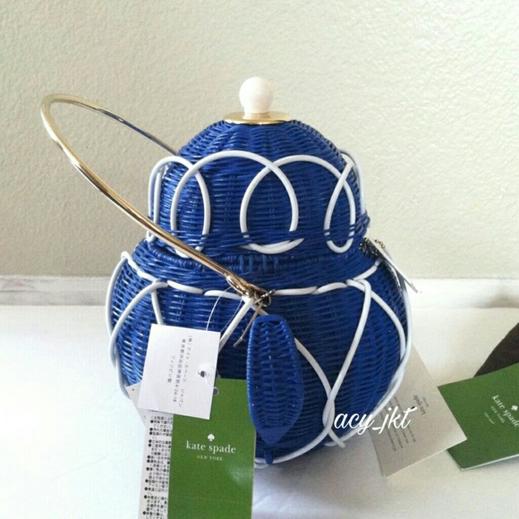 31 off kate spade Handbags Kate Spade Down The Rabbit Hole Wicker