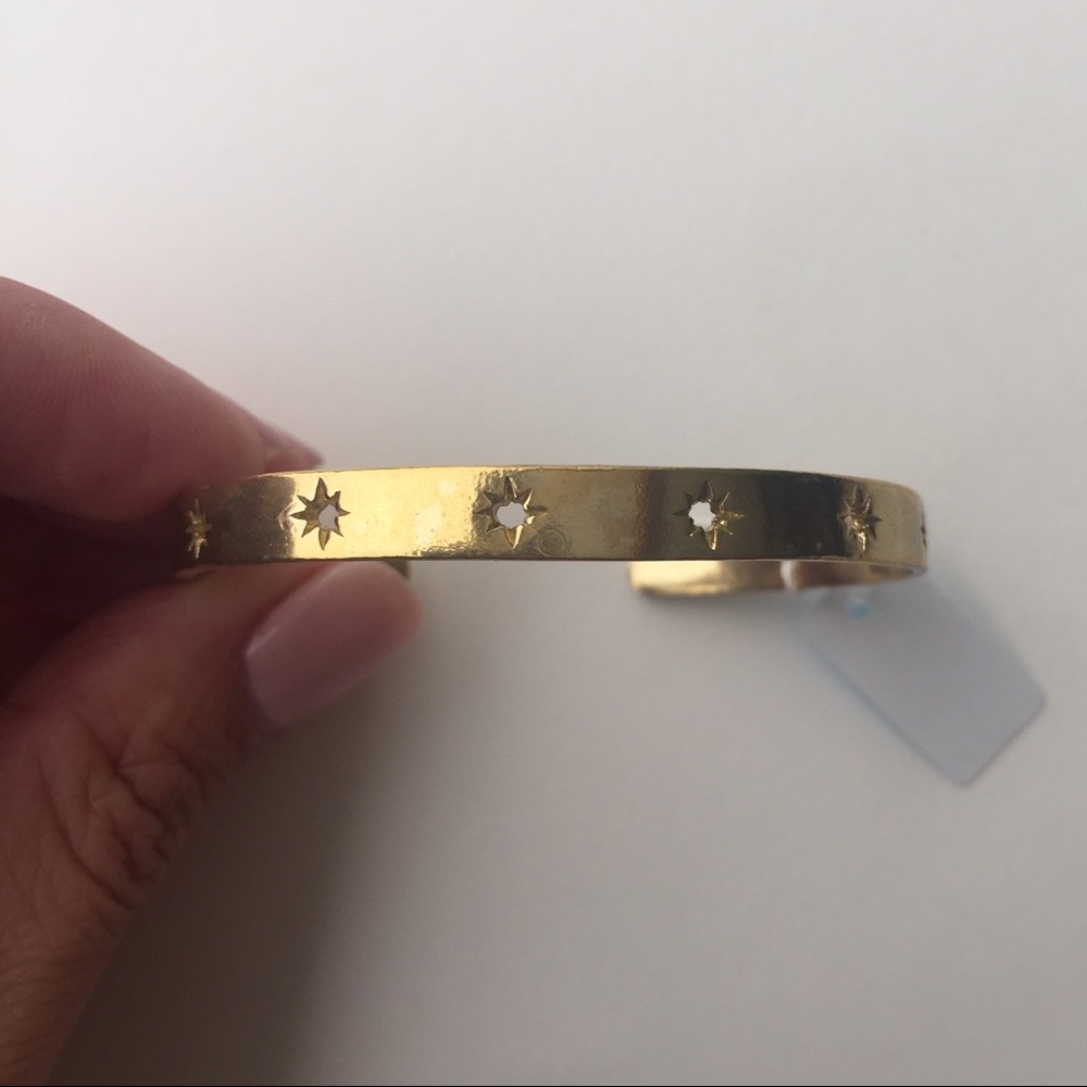 NWT Boho Chibi Star Brass Cuff
