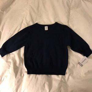 Carters blue sweater. NWT