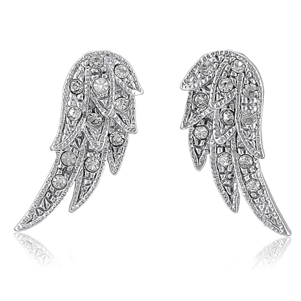 Silver-tone earrings