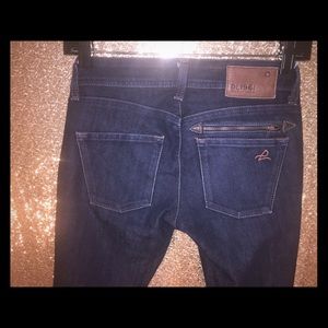 DL1961 Jessica Skinny Dark Wash Jeans Size 24