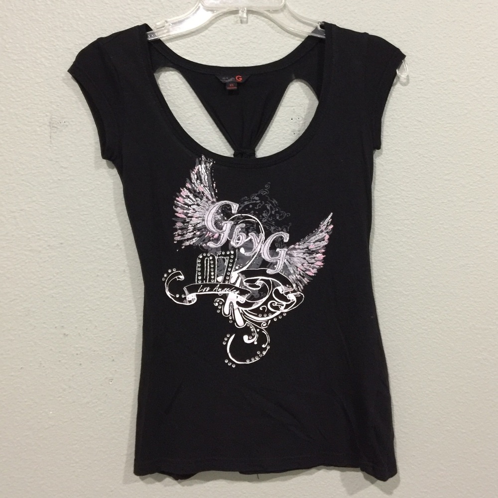 G by GUESS cutout Top