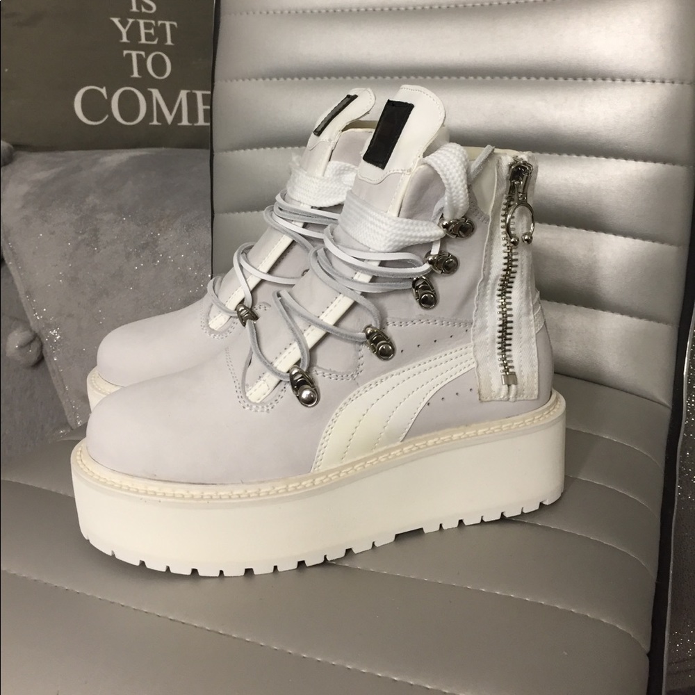 Puma by Rihanna. Platform boots
