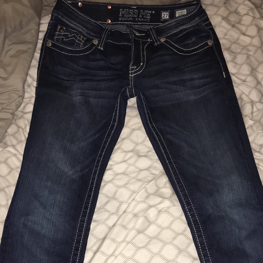 Like new Miss me skinny jeans