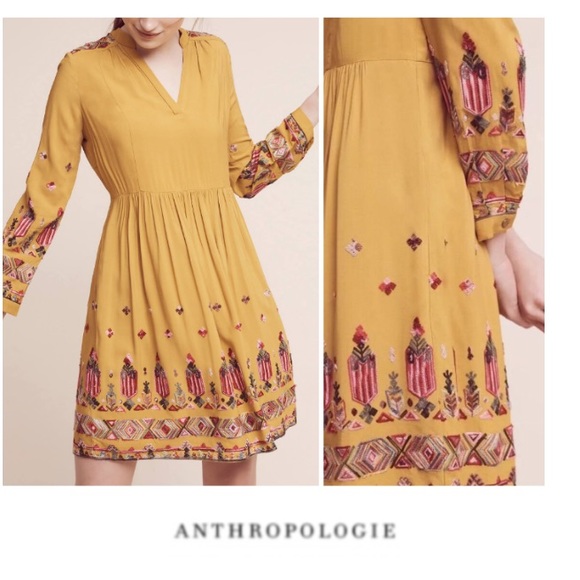 Anthropologie Dresses & Skirts - Anthropologie Floreat Raella Embroidered Dress