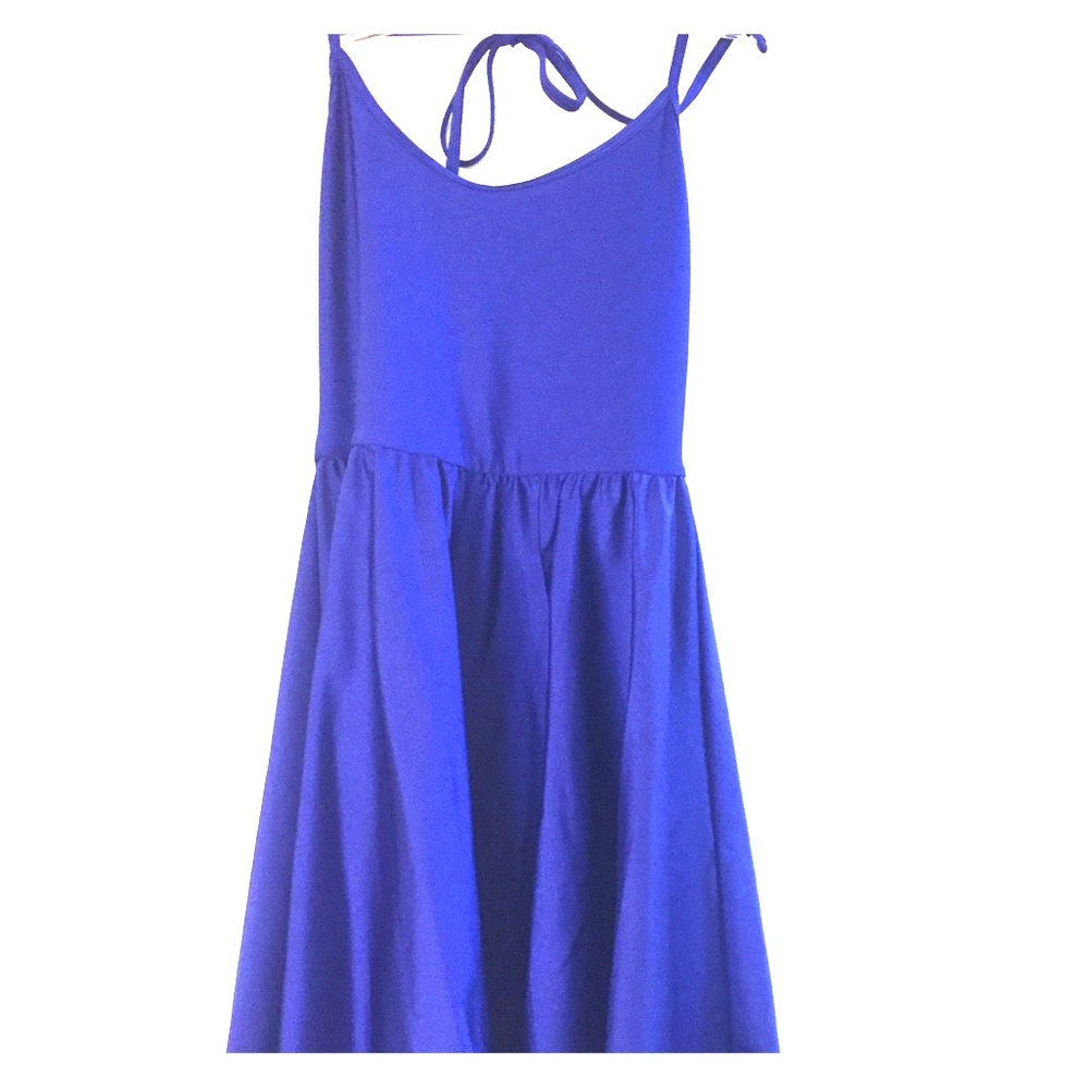 Blue dress