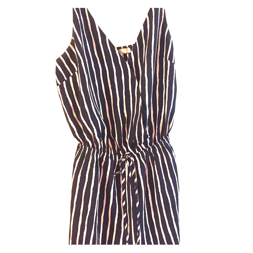 Striped romper