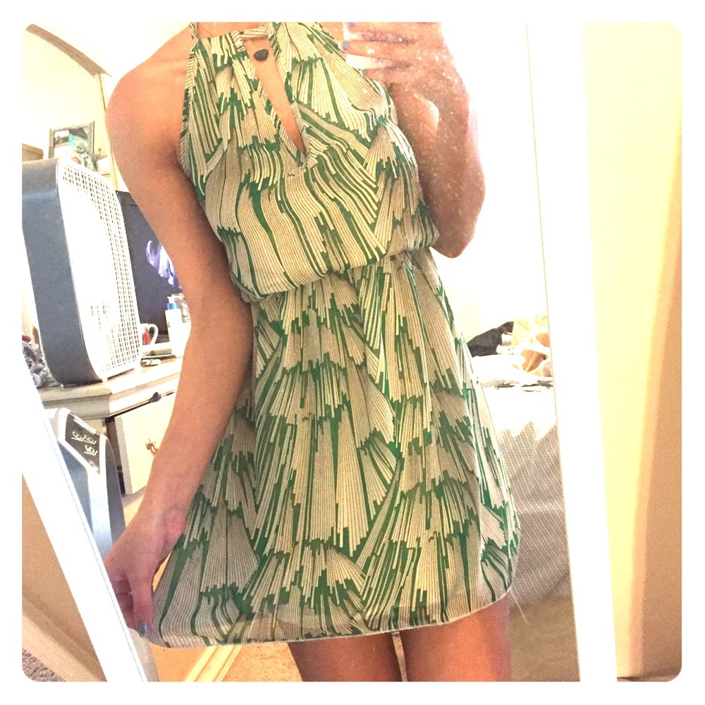 Green dress