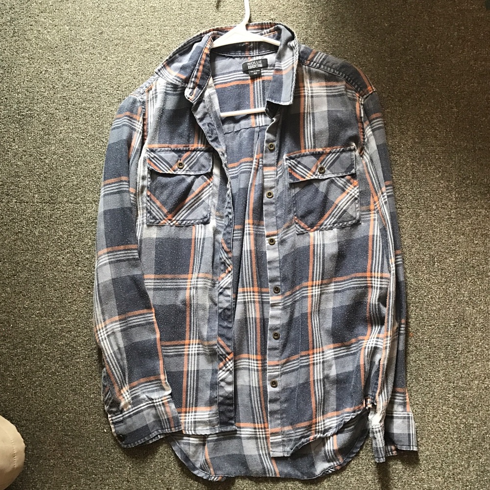 Grey Pacsun Flannel